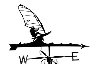 Windsurfer B weather vane